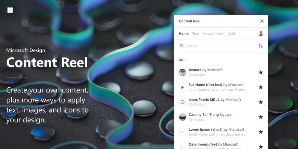Content Reel – Designing with Real Content