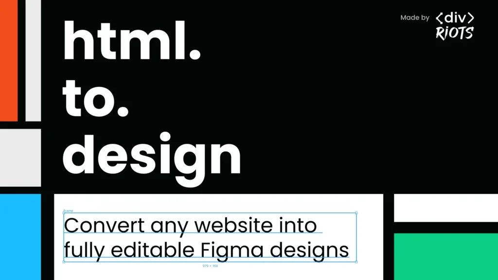 Html.to.design – From Web to Figma in Seconds